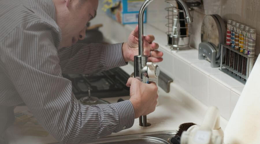 Local sewer line repair in Huslia, AK